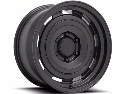 KMC Roswell Satin Black 6-Lug Wheel; 17x8.5; 18mm Offset (16-23 Tacoma)