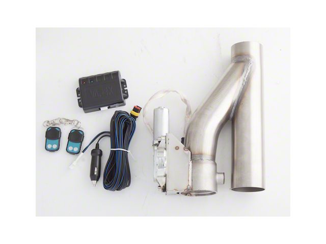XForce Electronic Exhaust Cutout Kit; 2.50-Inch (Universal; Some Adaptation May Be Required)
