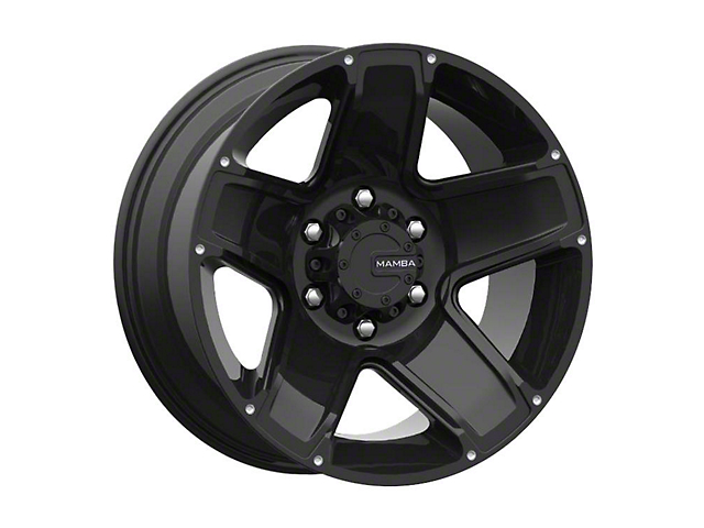 Mamba Offroad Wheels Type M13 Matte Black 6-Lug Wheel; 18x9; -12mm Offset (19-23 Silverado 1500)
