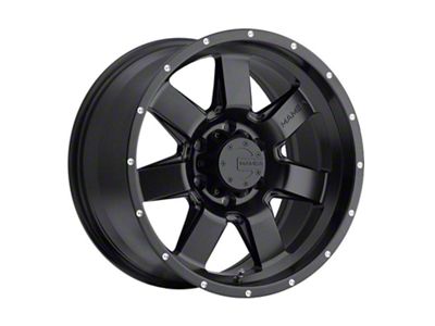 Mamba Offroad Wheels Type M14 Matte Black 6-Lug Wheel; 18x9; -12mm Offset (21-24 Bronco, Excluding Raptor)
