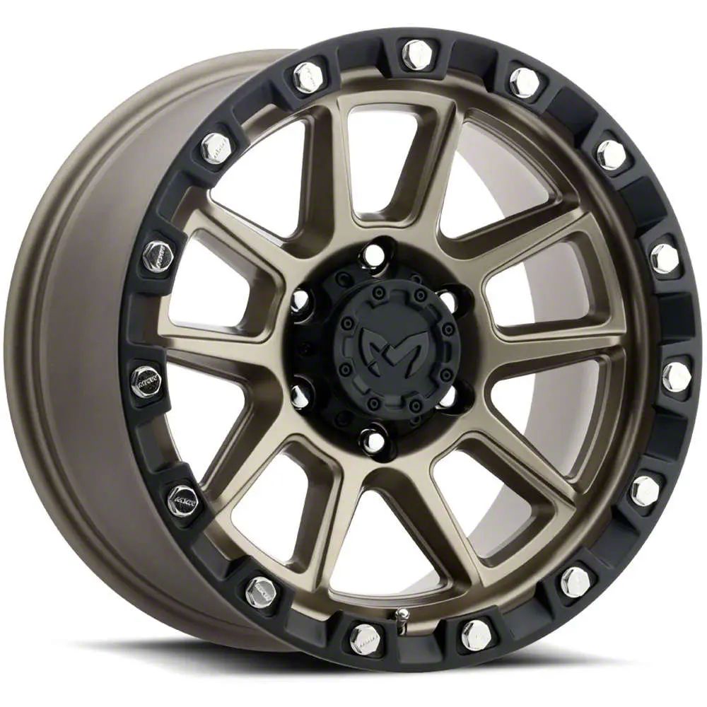 MKW Offroad M205 Matte Bronze 6-Lug Wheel; 18x9; -12mm Offset (22-23 Tundra)