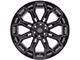 4Play 4P83 Brushed Black 6-Lug Wheel; 20x10; -18mm Offset (21-24 Bronco, Excluding Raptor)