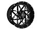 HD Off-Road Wheels Caliber Gloss Black Milled 6-Lug Wheel; 20x9; -10mm Offset (22-24 Tundra)