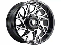 American Truxx Destiny Gloss Black Machined 6-Lug Wheel; 20x9; 0mm Offset (19-22 Ranger)