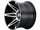 American Truxx Kutz Gloss Black Machined 6-Lug Wheel; 20x9; -12mm Offset (22-24 Tundra)