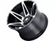 American Truxx Kutz Gloss Black Machined 6-Lug Wheel; 20x9; -12mm Offset (22-24 Tundra)