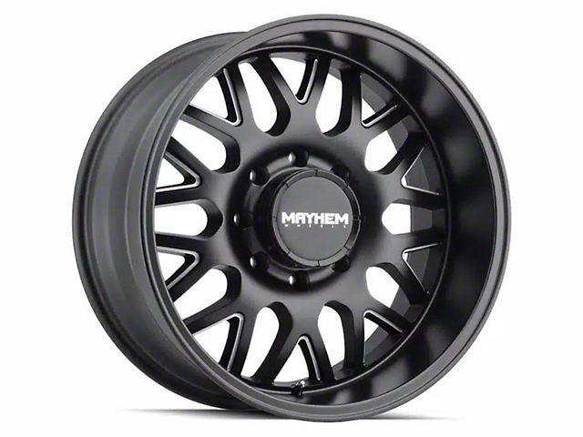 Mayhem Wheels Tripwire Gloss Black Milled 6-Lug Wheel; 20x9; 0mm Offset (19-23 Silverado 1500)