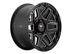 Mamba Offroad Wheels Type M23 Gloss Black Machined 6-Lug Wheel; 20x9; 12mm Offset (2022 Tundra)