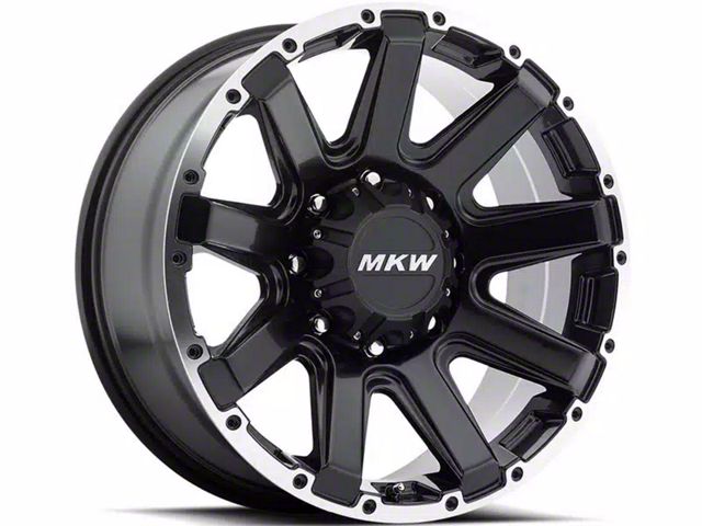 MKW Offroad M94 Satin Black Machined 6-Lug Wheel; 20x9; 10mm Offset (22-24 Tundra)