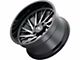 Cali Off-Road Purge Gloss Black Milled 6-Lug Wheel; 20x12; -51mm Offset (21-24 Bronco, Excluding Raptor)