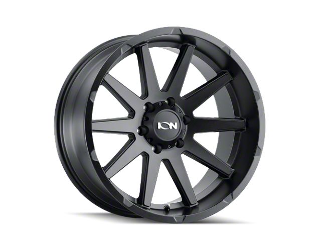 ION Wheels TYPE 143 Matte Black 6-Lug Wheel; 20x10; -19mm Offset (16-23 Tacoma)
