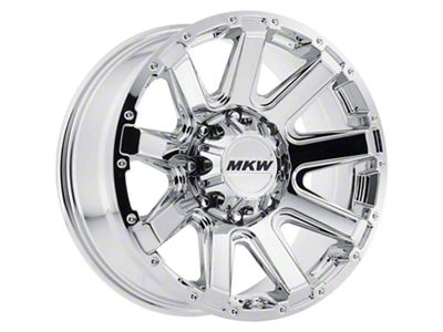 MKW Offroad M94 Chrome 6-Lug Wheel; 17x9; 10mm Offset (16-23 Tacoma)