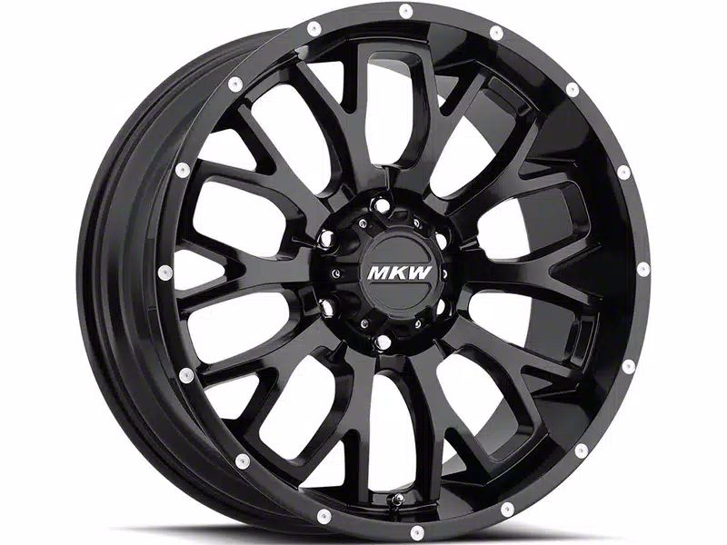 MKW Offroad M95 Satin Black 6-Lug Wheel; 18x9; 10mm Offset (22-23 Tundra)