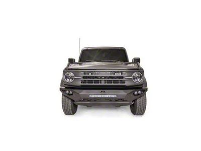 Fab Fours Vengeance Front Bumper with No Guard; Bare Steel (21-24 Bronco, Excluding Raptor)