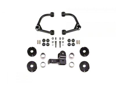 Fabtech 4-Inch Uniball Upper Control Arm Suspension Lift Kit (21-23 Bronco w/o Sasquatch Package, Excluding Badlands, First Edition, Raptor & Wildtrack)