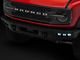 Rough Country Black Series White DRL Triple LED Fog Light Kit; Spot Beam (21-24 Bronco w/ Modular Front Bumper)