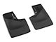 Weathertech No-Drill Mud Flaps; Front and Rear; Black (21-24 Bronco w/ Factory Metal Rear Bumper & Sasquatch Package)