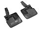 Weathertech No-Drill Mud Flaps; Front and Rear; Black (21-24 Bronco w/ Factory Metal Rear Bumper & Sasquatch Package)