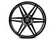 Rohana Wheels RFV1 Gloss Graphite 6-Lug Wheel; 20x9.5; 18mm Offset (21-24 Bronco, Excluding Raptor)