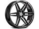 Rohana Wheels RFV1 Gloss Graphite 6-Lug Wheel; 22x9.5; 0mm Offset (21-24 Bronco, Excluding Raptor)