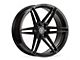 Rohana Wheels RFV1 Matte Black 6-Lug Wheel; 22x9.5; 0mm Offset (21-24 Bronco, Excluding Raptor)