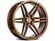 Rohana Wheels RFV1 Matte Bronze 6-Lug Wheel; 22x9.5; 0mm Offset (21-24 Bronco, Excluding Raptor)