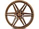 Rohana Wheels RFV1 Matte Bronze 6-Lug Wheel; 22x9.5; 22mm Offset (21-24 Bronco, Excluding Raptor)