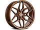 Rohana Wheels RFV2 Matte Bronze 6-Lug Wheel; 22x9.5; 0mm Offset (21-24 Bronco, Excluding Raptor)