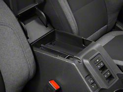 RedRock Arm Rest Storage Tray Set; Rubber Coated (21-23 Bronco)