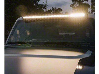 Heretic Studios 40-Inch LED Light Bar with Roof Mounting Kit; Flood Beam (21-24 Bronco)