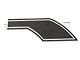 Retro Hockey Style Curved Open Side Stripes; Matte Black (21-24 Bronco 4-Door)