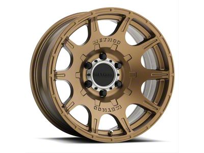 Method Race Wheels MR308 Roost Bronze 6-Lug Wheel; 17x8.5; 0mm Offset (21-24 Bronco, Excluding Raptor)