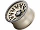 Dirty Life Enigma Pro Satin Gold 6-Lug Wheel; 17x9; -12mm Offset (21-24 Bronco, Excluding Raptor)