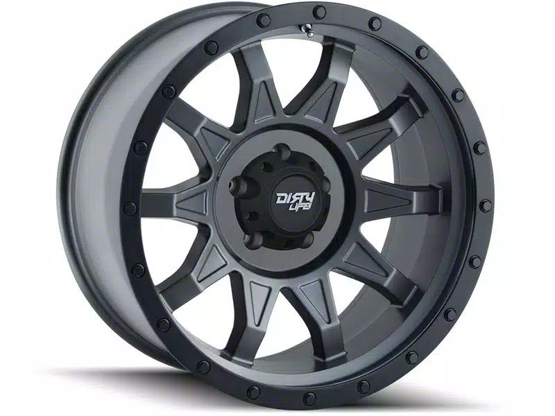 Dirty Life Ranger Roadkill Matte Gunmetal 6-Lug Wheel; 20x10; -19mm ...