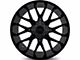 Hardrock Offroad Affliction Gloss Black 6-Lug Wheel; 20x10; -19mm Offset (21-24 Bronco, Excluding Raptor)