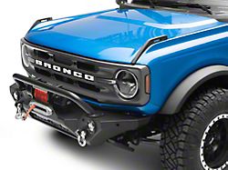 Barricade Trail Force HD Front Bumper with LED Fog Lights (21-24 Bronco, Excluding Raptor)