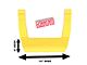 Carr LD Side Steps; Safety Yellow; Pair (05-23 Tacoma, Excluding PreRunner Double Cab Models)