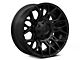 Fuel Wheels Twitch Gloss Black 6-Lug Wheel; 20x9; 1mm Offset (21-24 Bronco, Excluding Raptor)