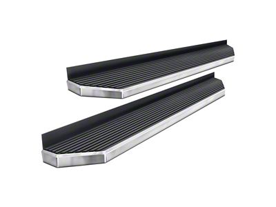 H-Style Running Boards; Polished (21-24 Bronco 4-Door)
