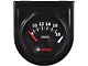 Bosch Black Styleline Voltmeter Gauge; Electrical (Universal; Some Adaptation May Be Required)