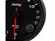 Holley 3-3/8-Inch Analog-Style Tachometer; 0-10K; Black (Universal; Some Adaptation May Be Required)