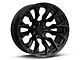 Fuel Wheels Flame Blackout 6-Lug Wheel; 22x10; -18mm Offset (21-24 Bronco, Excluding Raptor)