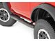 Rough Country Oval Nerf Side Step Bars; Black (21-24 Bronco 2-Door)