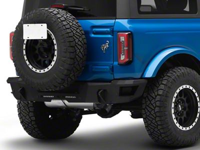 Rough Country Rear Bumper with 6-Inch Slim Line LED Light Bars (21-24 Bronco, Excluding Raptor)