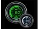 Prosport 52mm EVO Series Digital Fuel Pressure Gauge; Electrical; Green/White (Universal; Some Adaptation May Be Required)