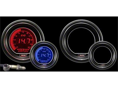 Prosport 52mm EVO Series Digital Wideband Air/Fuel Ratio Gauge; Green/White (Universal; Some Adaptation May Be Required)