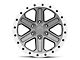 Rovos Wheels Tenere Charcoal 6-Lug Wheel; 17x8.5; 0mm Offset (21-24 Bronco, Excluding Raptor)
