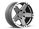 Rovos Wheels Danakil Charcoal 6-Lug Wheel; 17x8.5; 0mm Offset (21-24 Bronco, Excluding Raptor)