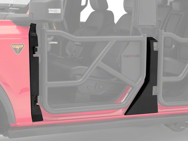 Barricade Hinge Panel Covers for Tubular HD Adventure Doors (21-24 Bronco 4-Door)