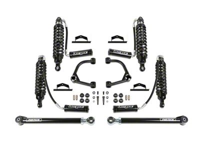 Fabtech 3-Inch Uniball Upper Control Arm Lift Kit with Dirt Logic 2.5 Reservoir Coil-Overs (21-24 Bronco 2-Door w/ Sasquatch Package)